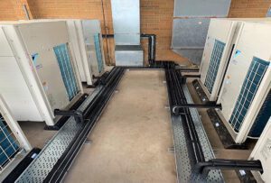 طریقه و مراحل لوله کشی سیستم وی آر اف