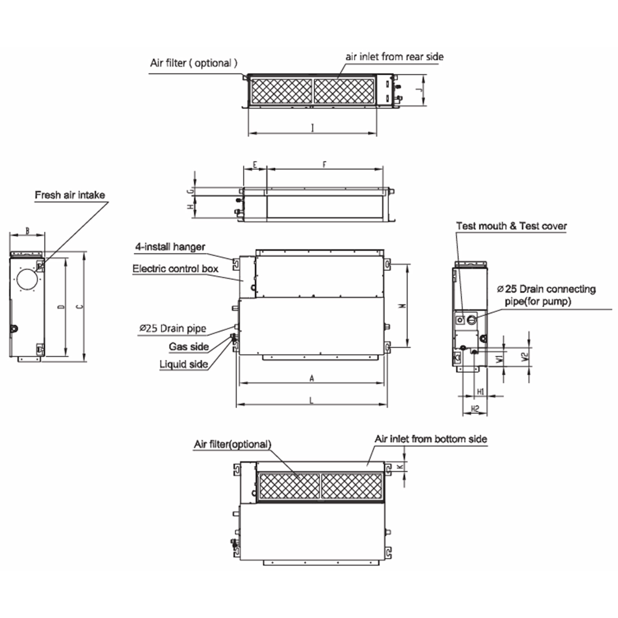 sample midea 24000